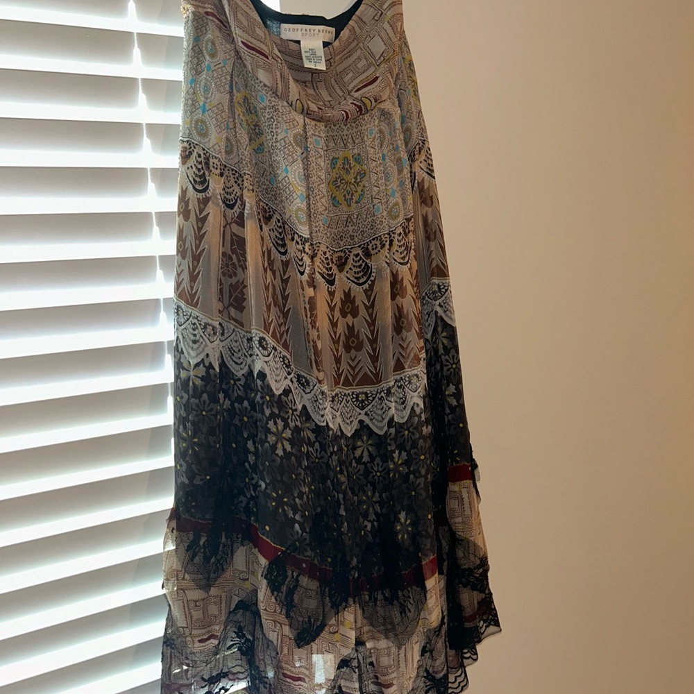 Vintage Geoffrey Beene maxi skirt